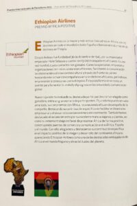 premios ethiopian airlines 
