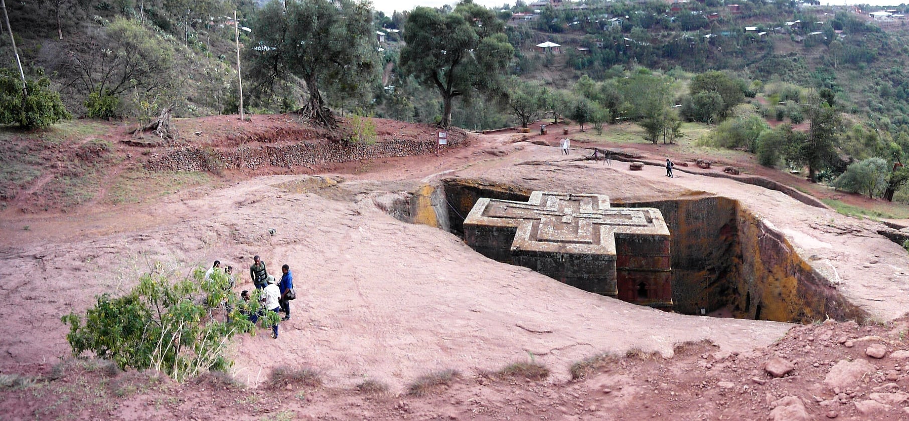 la iglesia de san jorge lalibela
