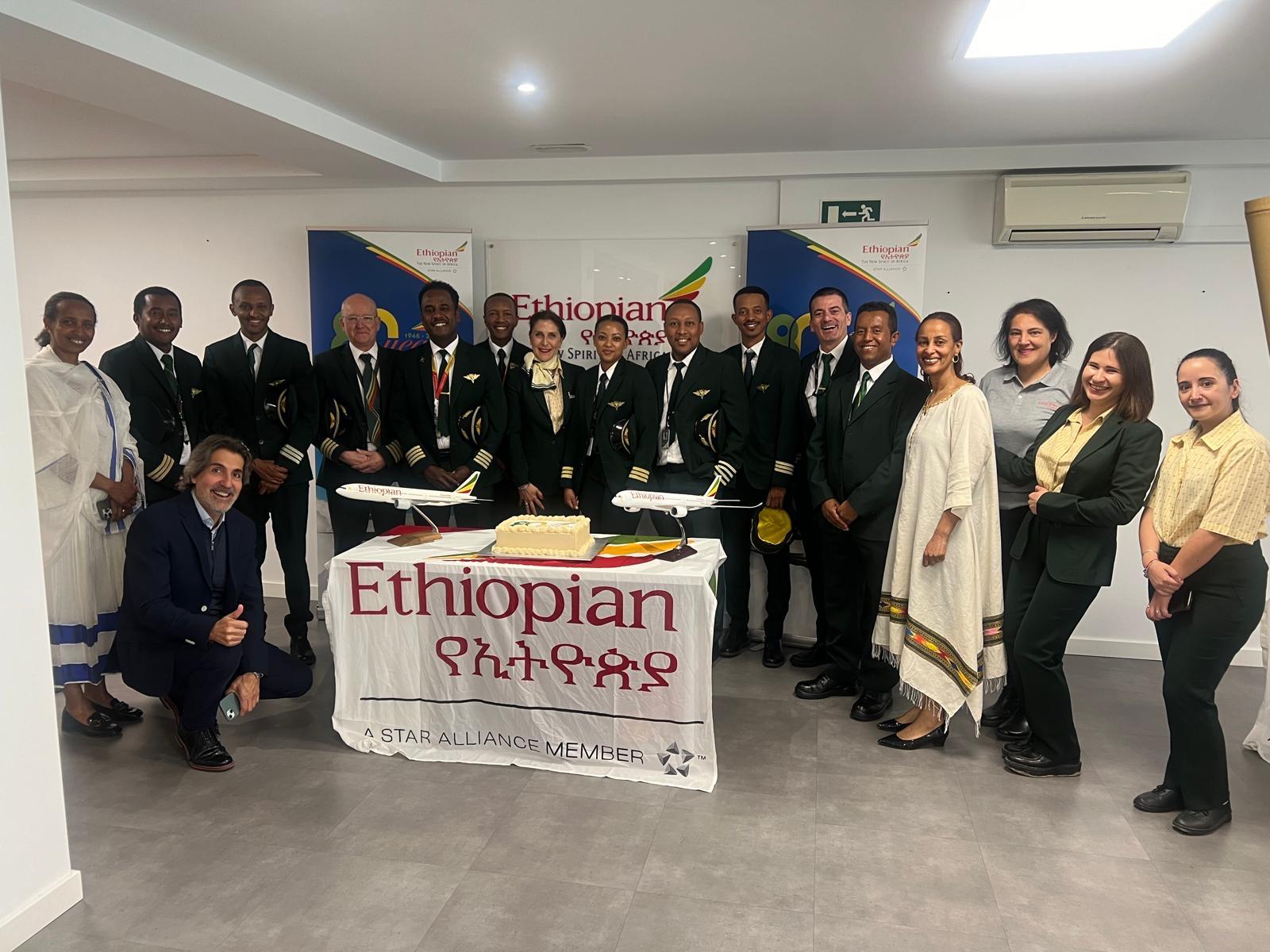 80 años de aniversario de la aerolinea etiope