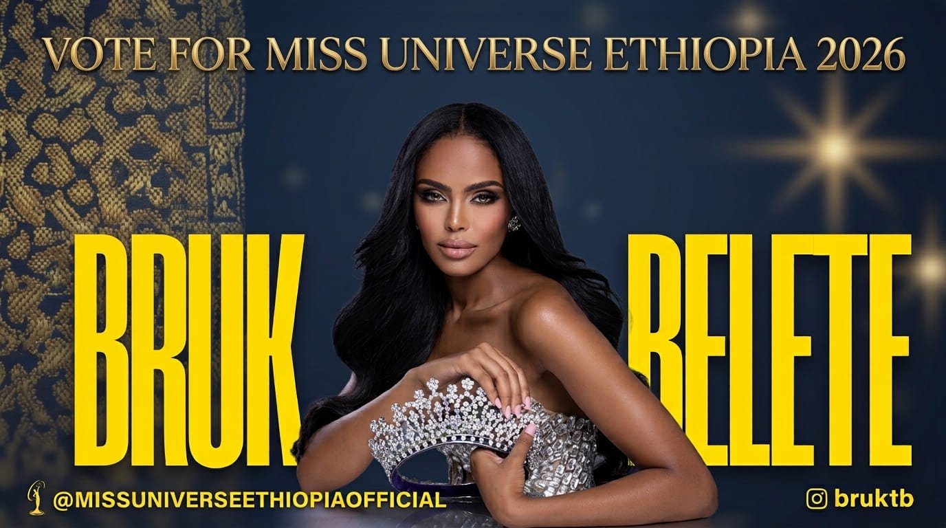 ¡Lleva a Etiopía a la Cima de la Moda Mundial! Vota Hoy por BRUK BELETE WOLDEYES